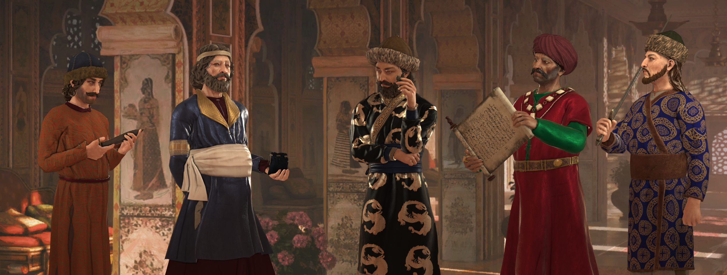 Shah and his council.png